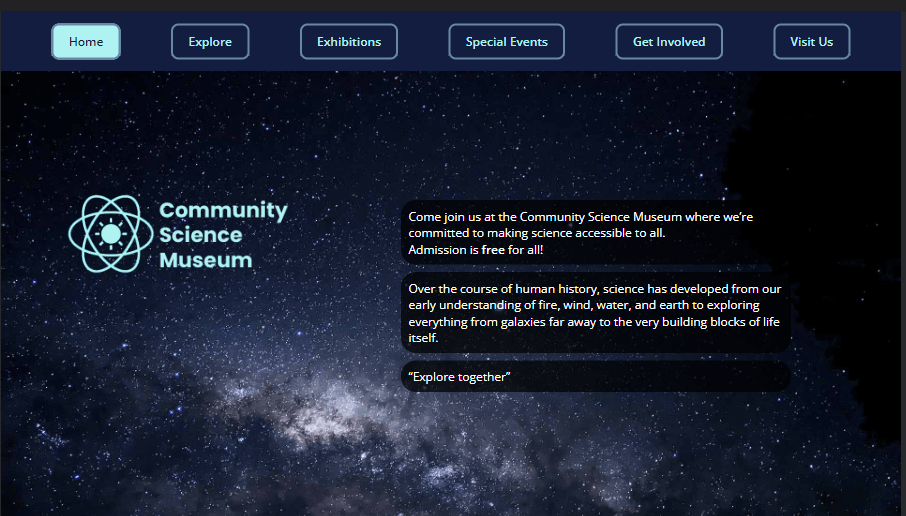 Community Science Museum